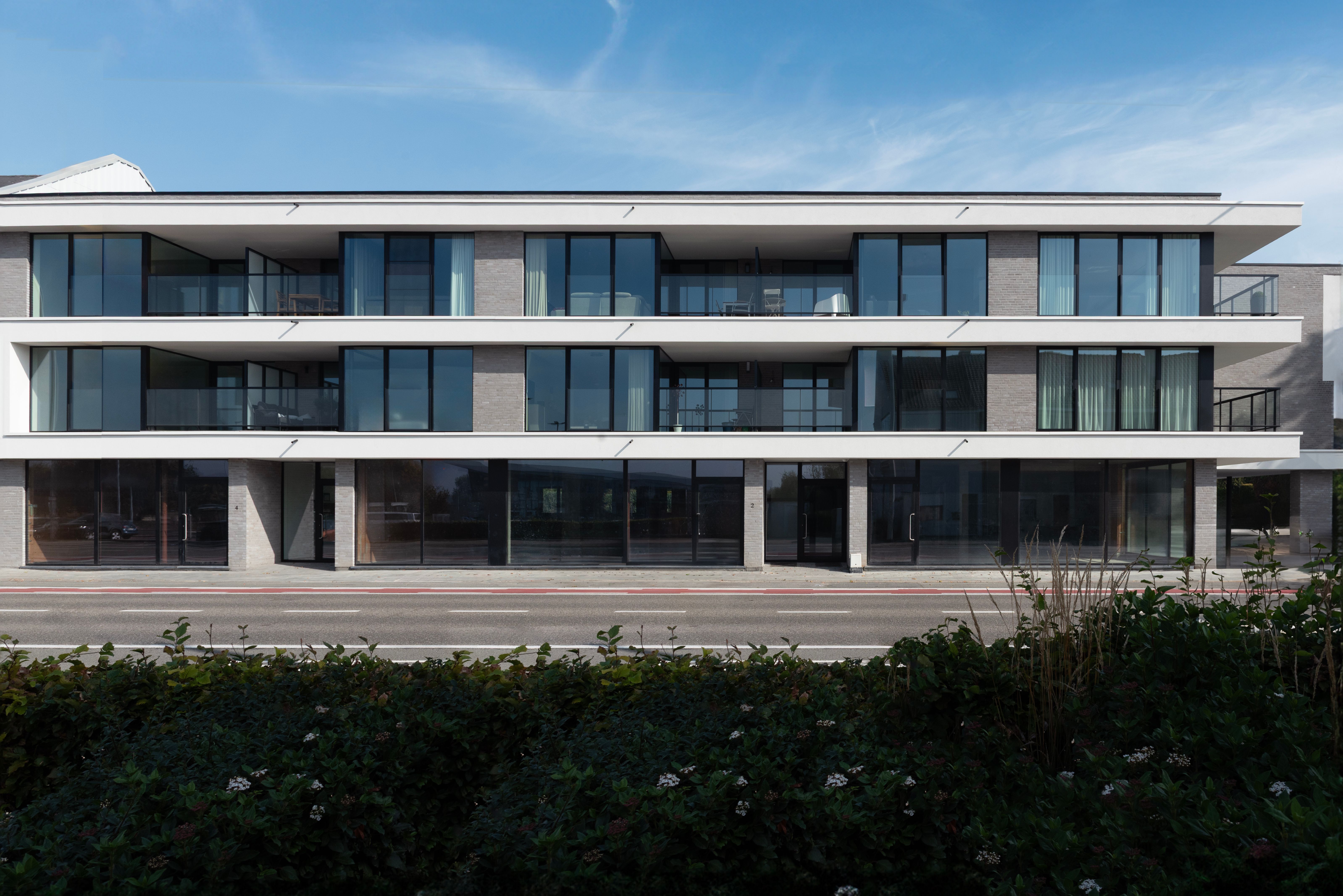 Façade du projet Kastanjehof, Asse