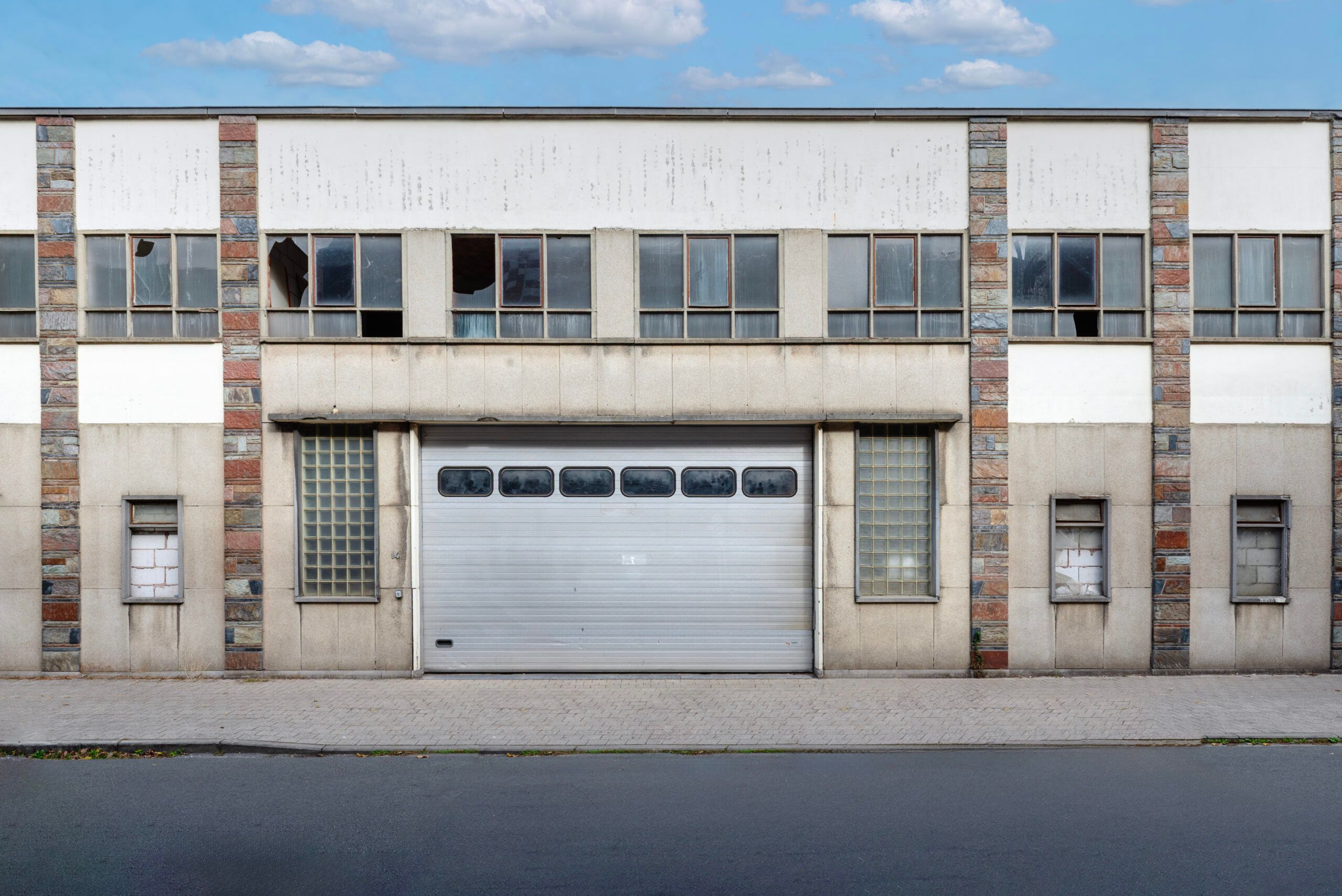 Bâtiment existant du projet Scheut avant les travaux, autre vue